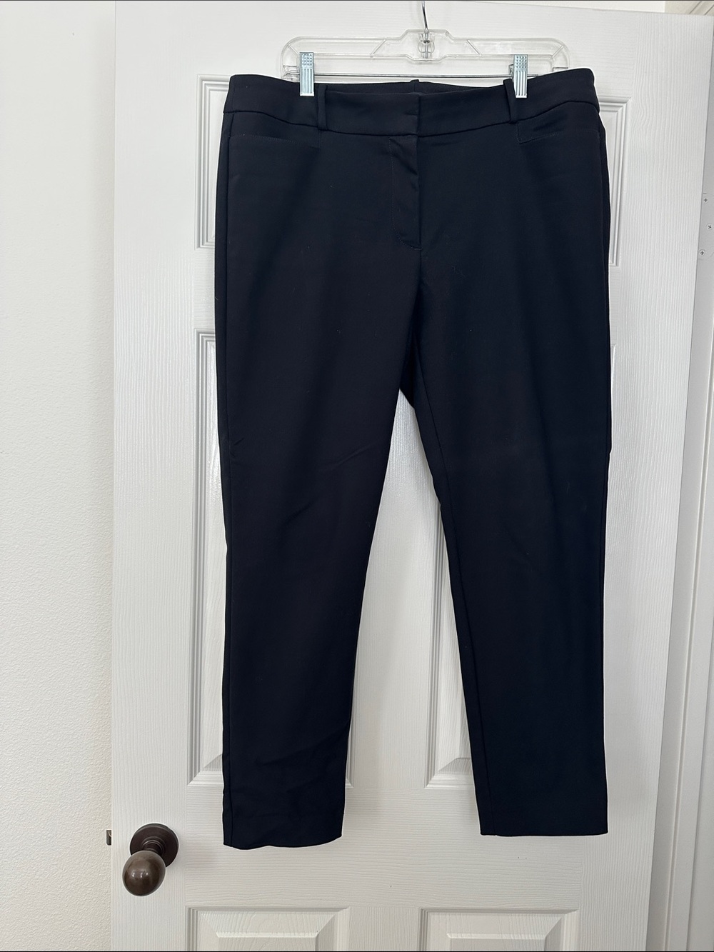 Classic Loft Curvy Black Ankle Length Pants